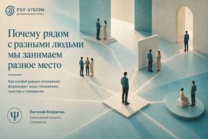 Удивительно, но рядом с разными людьми мы занимаем разное место Удивительно, но рядом с разными людьми мы занимаем разное место