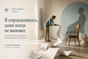 Я оправдываюсь, даже когда не виноват Я оправдываюсь, даже когда не виноват