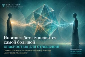 Иногда забота становится самой большой опасностью для отношений